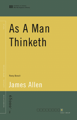 Title details for As A Man Thinketh (World Digital Library Edition) by James Allen - Available